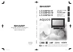 Preview for 1 page of Sharp Aquos LC-32GP3UB Operation Manual