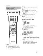 Предварительный просмотр 38 страницы Sharp Aquos LC 32HT3U Operation Manual