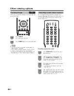 Предварительный просмотр 69 страницы Sharp Aquos LC 32HT3U Operation Manual