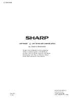 Предварительный просмотр 70 страницы Sharp AQUOS LC-32L400M Service Manual