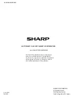 Предварительный просмотр 40 страницы Sharp Aquos LC-32LE144E Service Manual