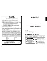 Предварительный просмотр 44 страницы Sharp Aquos LC-32LE450U Operation Manual