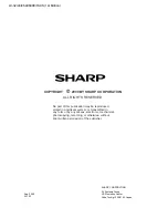 Предварительный просмотр 120 страницы Sharp Aquos LC-32LE600E Service Manual