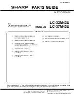 Preview for 63 page of Sharp Aquos LC-32M43U Service Manual