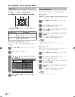 Preview for 30 page of Sharp Aquos LC-32PD5X Operation Manual