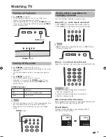 Предварительный просмотр 15 страницы Sharp Aquos LC-32PX5X Operation Manual