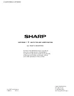 Предварительный просмотр 80 страницы Sharp Aquos LC-32PX5X Service Manual