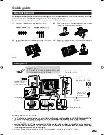 Предварительный просмотр 5 страницы Sharp Aquos LC-32RA1E Operation Manual