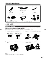 Предварительный просмотр 5 страницы Sharp Aquos LC-32RD1E Operation Manual