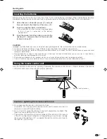 Предварительный просмотр 7 страницы Sharp Aquos LC-32RD1E Operation Manual