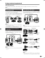 Предварительный просмотр 11 страницы Sharp Aquos LC-32RD1E Operation Manual