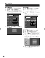 Предварительный просмотр 14 страницы Sharp Aquos LC-32RD1E Operation Manual