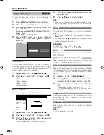 Предварительный просмотр 18 страницы Sharp Aquos LC-32RD1E Operation Manual