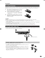 Предварительный просмотр 7 страницы Sharp Aquos LC-32RD2E Operation Manual