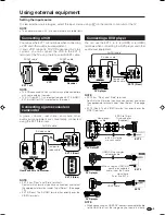 Предварительный просмотр 11 страницы Sharp Aquos LC-32RD2E Operation Manual