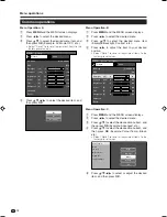 Предварительный просмотр 14 страницы Sharp Aquos LC-32RD2E Operation Manual