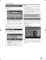 Предварительный просмотр 33 страницы Sharp Aquos LC-32RD2E Operation Manual