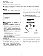 Предварительный просмотр 2 страницы Sharp AQUOS LC-32SB24U Service Manual