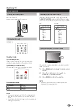 Preview for 10 page of Sharp Aquos LC-32SH330E Operation Manual