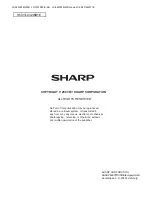 Предварительный просмотр 202 страницы Sharp Aquos LC-32WT1E Service Manual