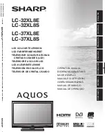 Sharp AQUOS LC-32XL8E Operation Manual предпросмотр