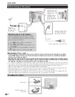 Предварительный просмотр 10 страницы Sharp AQUOS LC-32XL8E Operation Manual