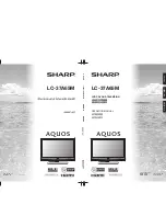 Sharp AQUOS LC-37A65M Operation Manual preview