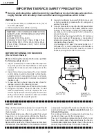 Предварительный просмотр 2 страницы Sharp AQUOS LC-37AD1E Service Manual