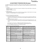 Preview for 37 page of Sharp AQUOS LC-37AD1E Service Manual