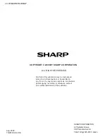 Preview for 110 page of Sharp AQUOS LC-37D44E Service Manual