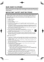 Preview for 5 page of Sharp Aquos LC 37D64U Operation Manual