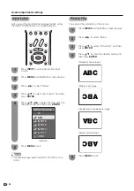 Предварительный просмотр 49 страницы Sharp Aquos LC-37D90U Operation Manual