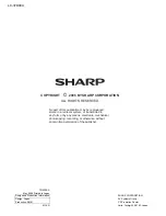 Preview for 208 page of Sharp Aquos LC-37D90U Service Manual