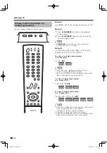 Preview for 20 page of Sharp AQUOS LC-37DW99U Operation Manual