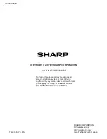 Предварительный просмотр 6 страницы Sharp AQUOS LC-37DW99U Supplemental Service Manual