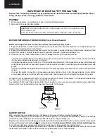 Preview for 4 page of Sharp AQUOS LC-37GA5E Service Manual