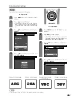 Preview for 58 page of Sharp AQUOS LC-37HV4M Operation Manual