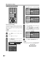 Предварительный просмотр 31 страницы Sharp Aquos LC 37HV6U Operation Manual