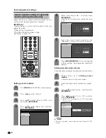 Предварительный просмотр 61 страницы Sharp Aquos LC 37HV6U Operation Manual