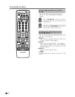 Предварительный просмотр 67 страницы Sharp Aquos LC 37HV6U Operation Manual