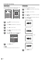 Предварительный просмотр 33 страницы Sharp Aquos LC 37SH20U Operation Manual