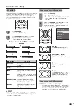 Предварительный просмотр 34 страницы Sharp Aquos LC 37SH20U Operation Manual