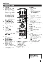 Предварительный просмотр 5 страницы Sharp AQUOS LC-39LE654E Operation Manual