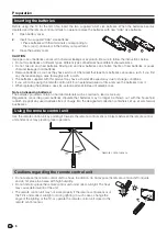 Предварительный просмотр 8 страницы Sharp AQUOS LC-39LE654E Operation Manual