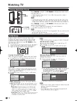 Preview for 16 page of Sharp Aquos LC 40E77UN Operation Manual