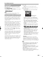 Preview for 19 page of Sharp Aquos LC 40E77UN Operation Manual