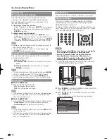 Preview for 32 page of Sharp Aquos LC 40E77UN Operation Manual