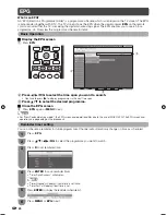 Предварительный просмотр 22 страницы Sharp Aquos LC-40L500X Operation Manual