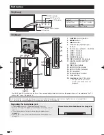 Предварительный просмотр 10 страницы Sharp Aquos LC-40LE530X Operation Manual