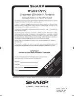 Предварительный просмотр 40 страницы Sharp Aquos LC-40LE530X Operation Manual